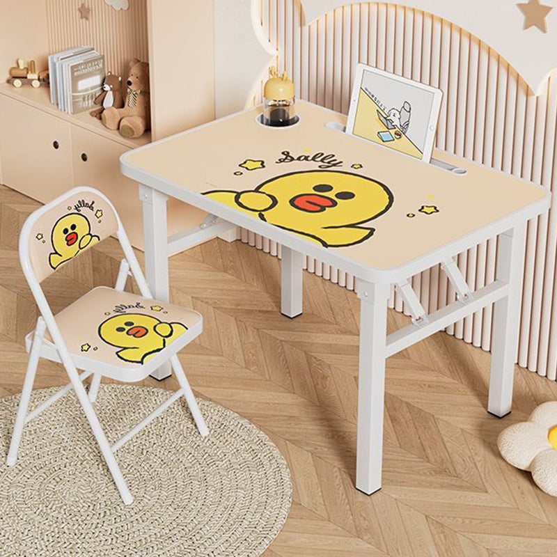 Klappbarer Kinderschreibtisch mit Becherhalter
