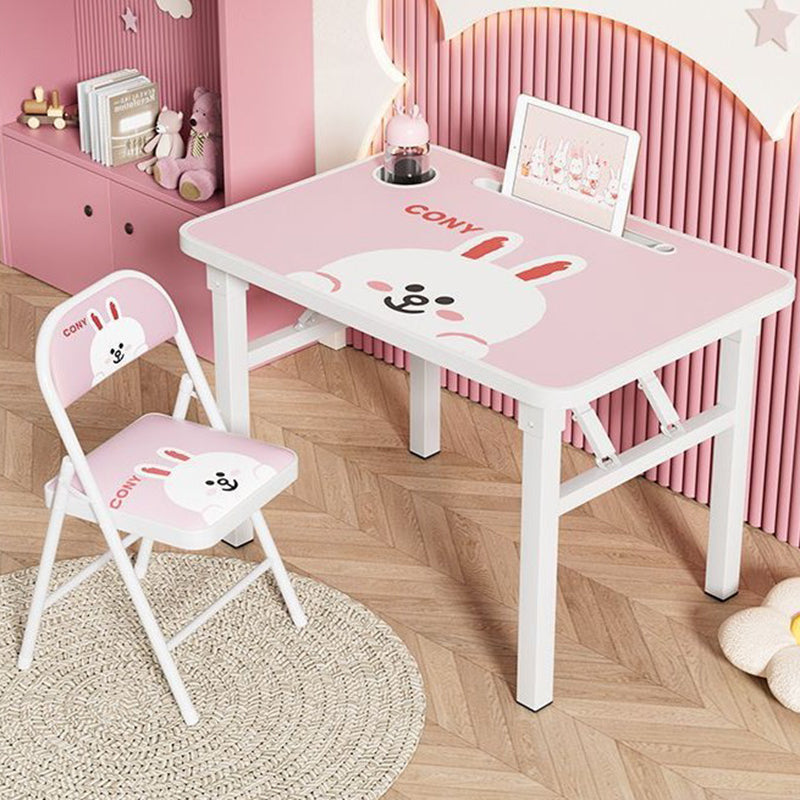Klappbarer Kinderschreibtisch mit Becherhalter