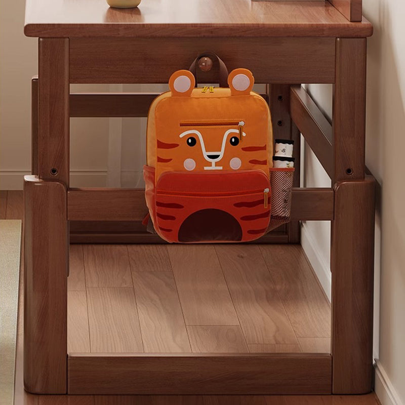 Kinderschreibtisch-Set aus Holz mit 2 Schubladen