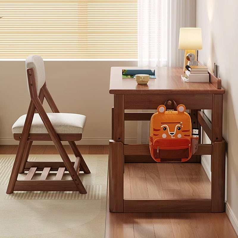 Kinderschreibtisch-Set aus Holz mit 2 Schubladen