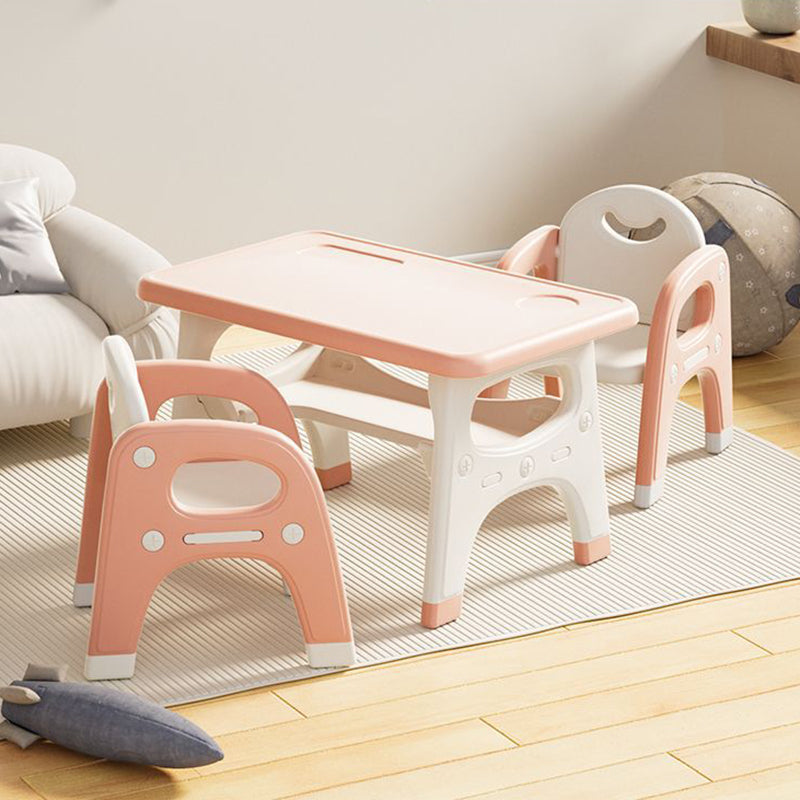 Kindertisch mit Stuhl und Ablagefach