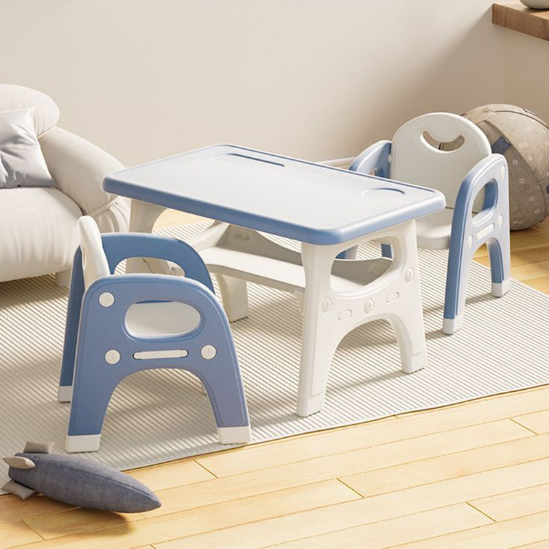 Kindertisch mit Stuhl und Ablagefach