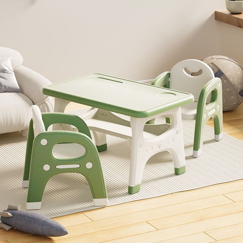 Kindertisch mit Stuhl und Ablagefach