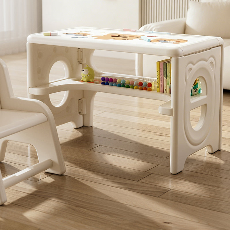 Klappbarer Kindertisch mit 2 Ebenen