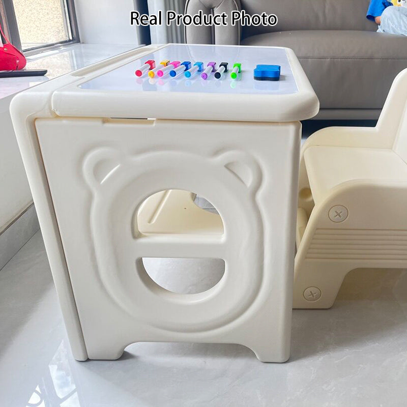 Klappbarer Kindertisch mit 2 Ebenen