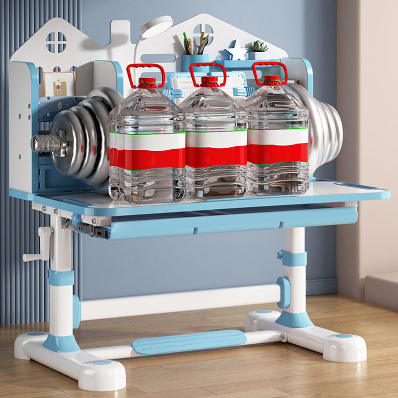 Kinderschreibtisch-Set höhenverstellbar mit Schublade
