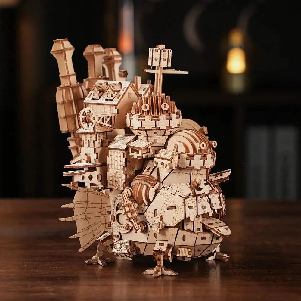 Howl's Moving Castle 3D Wooden Puzzle MISS IRON