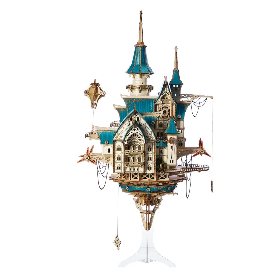 Castle In the Sky 3D Wooden Puzzle MISS IRON