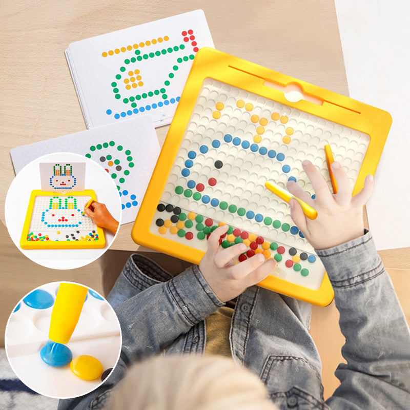 Magnetisches Zeichenbrett für Kinder | Mit Musterkarten | SpielTopia