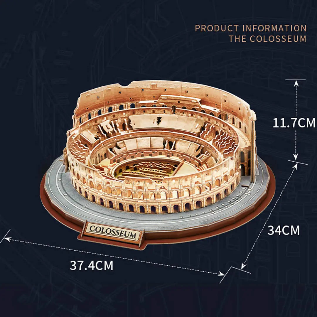 The Colosseum 3D Puzzle Model Kit Fifijoy