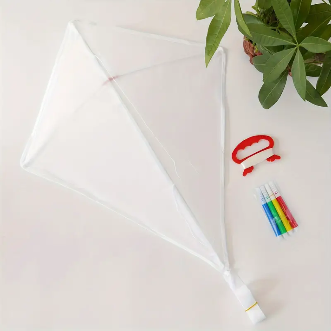 ArtFlyer | Kreative Freiheit in der Luft - DIY-Drachen mit langem Schweif und Leinwand
