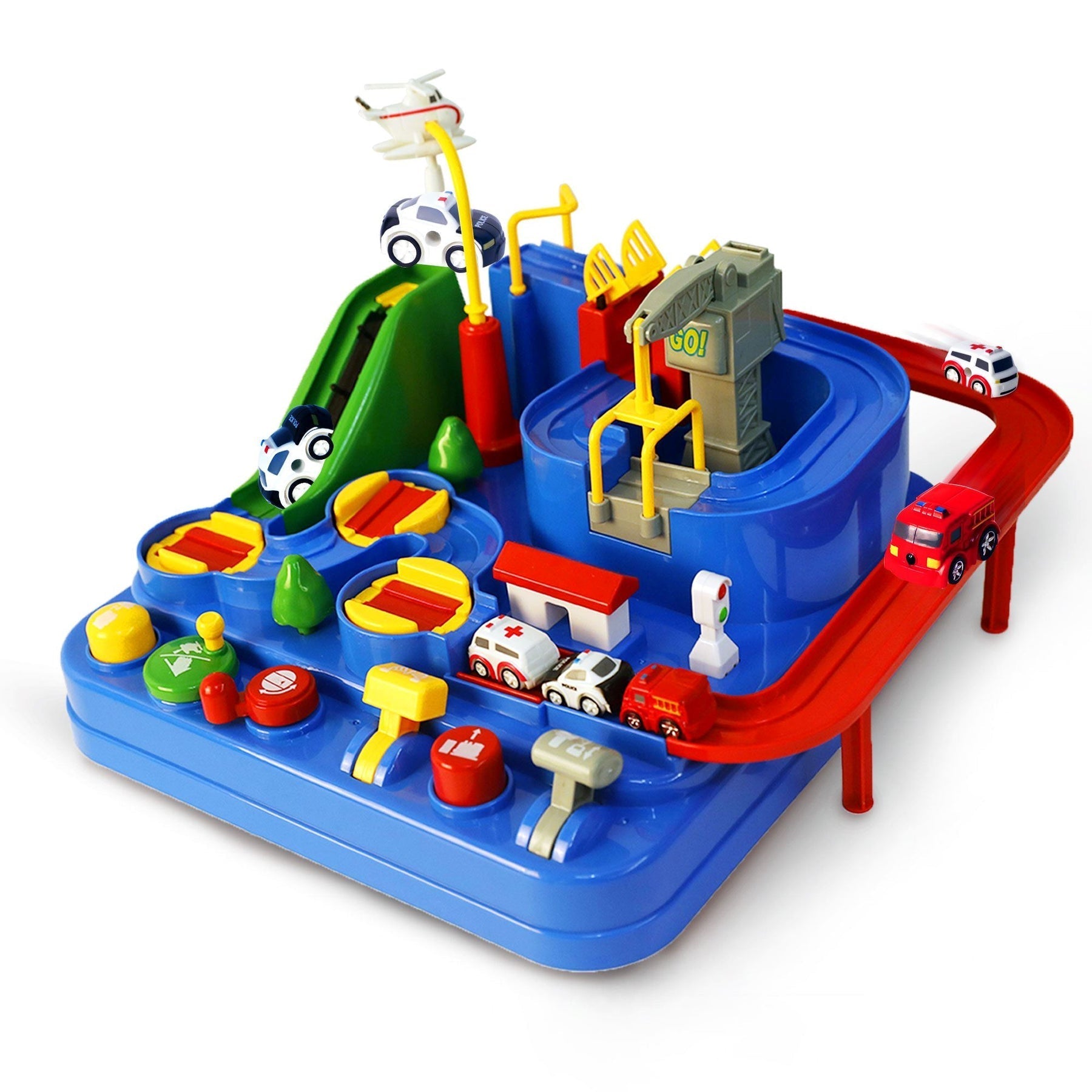 Abenteuer-Rennstrecke | Mechanische Bildungsrennbahn | SpielTopia