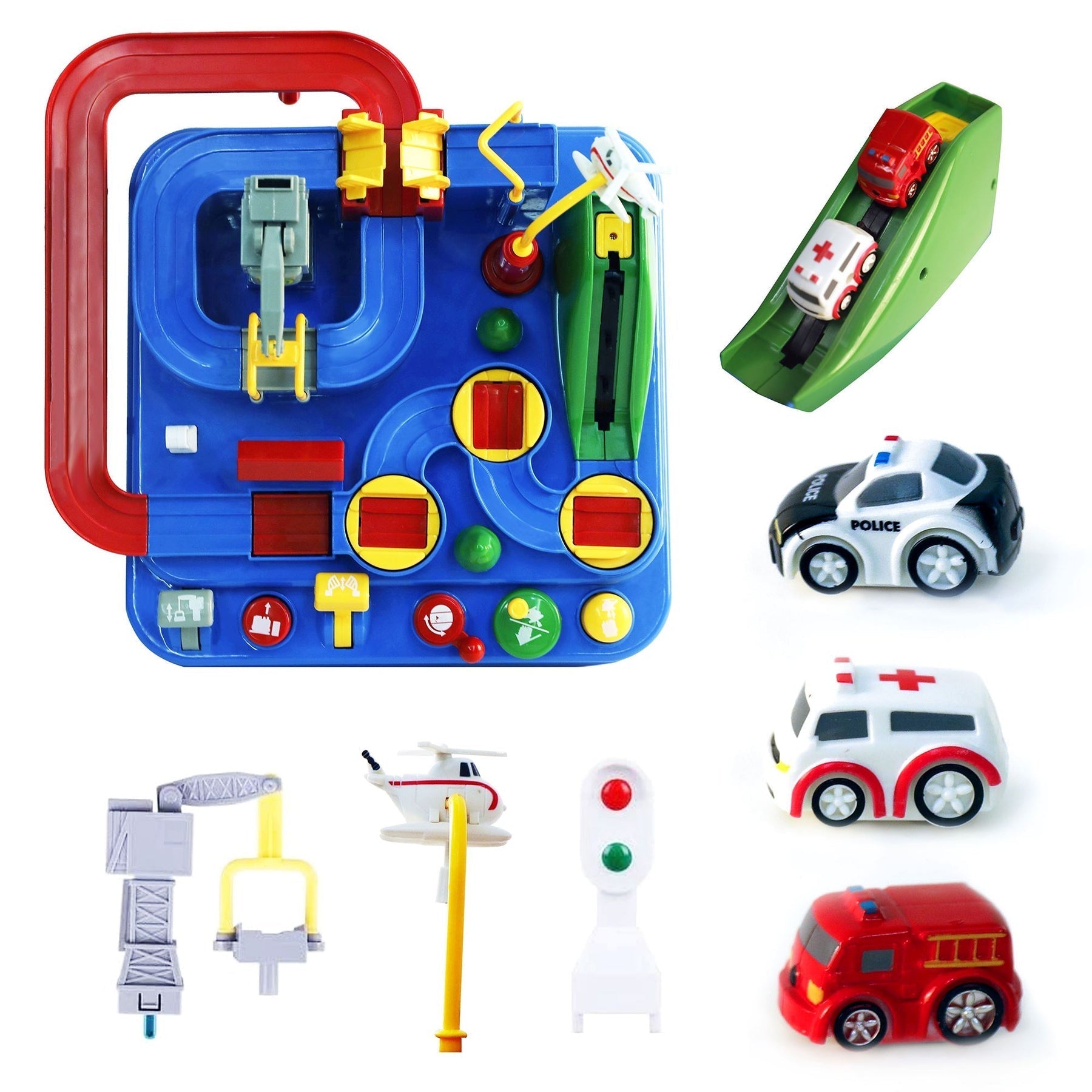 Abenteuer-Rennstrecke | Mechanische Bildungsrennbahn | SpielTopia