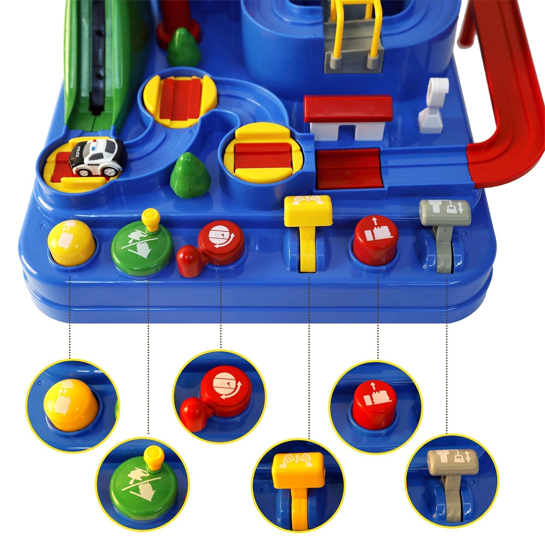 Abenteuer-Rennstrecke | Mechanische Bildungsrennbahn | SpielTopia