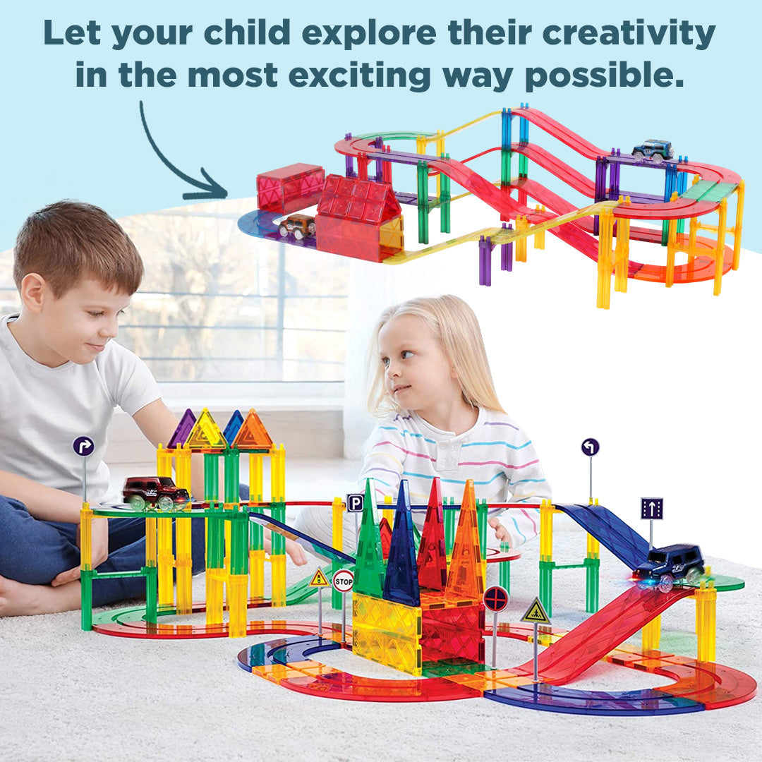 Magnetix MagnaBuild Set | Entdecke kreative Freiheit – Bau- und Lernspaß für Kinder