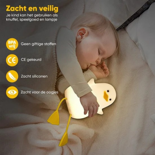GlowBuddy Nachtlicht für Kinder | Dimmbares Silikon-Nachtlicht | SpielTopia