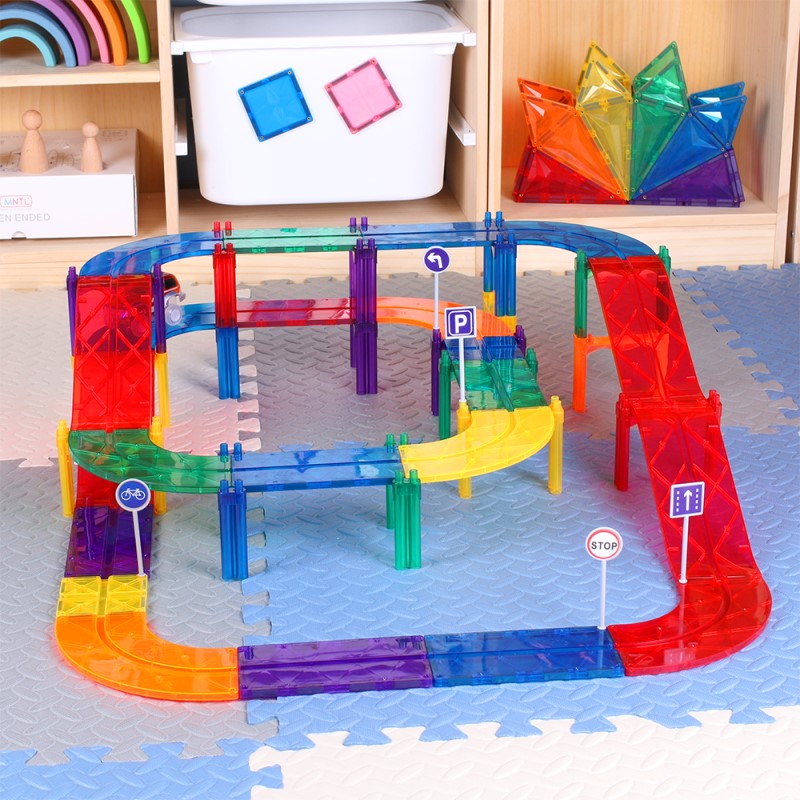MagnaBuild Magnetische Bausteine für Kinder | Fördert Kreativität & räumliches Denken