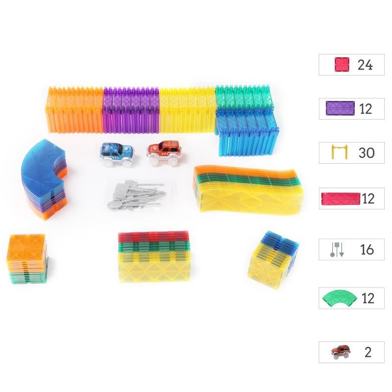 MagnaBuild Magnetische Bausteine für Kinder | Fördert Kreativität & räumliches Denken