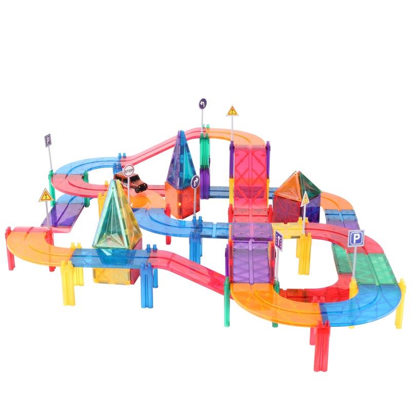 MagnaBuild Magnetische Bausteine für Kinder | Fördert Kreativität & räumliches Denken