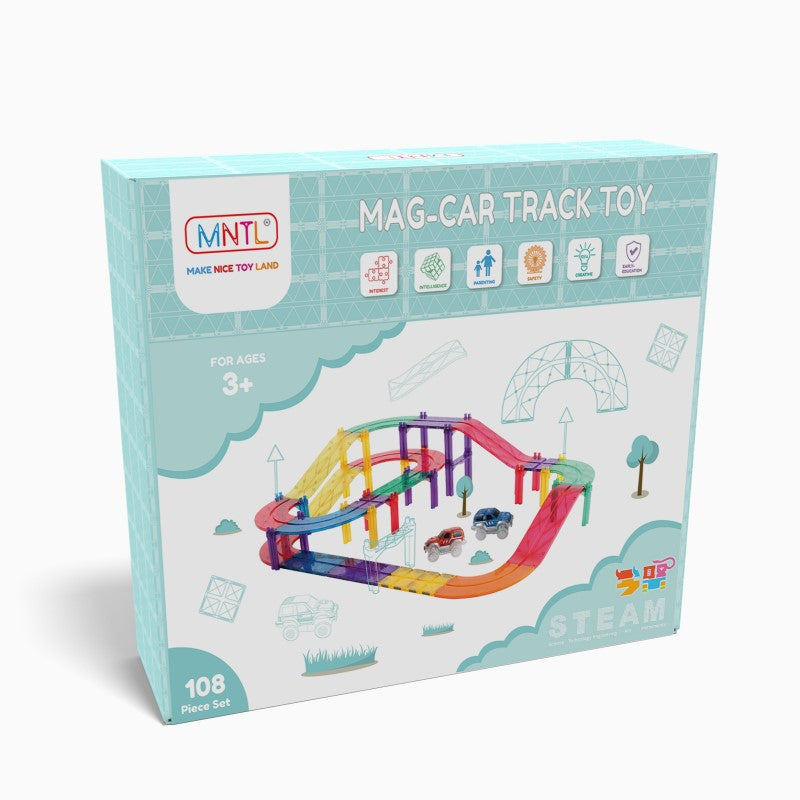 MagnaBuild Magnetische Bausteine für Kinder | Fördert Kreativität & räumliches Denken