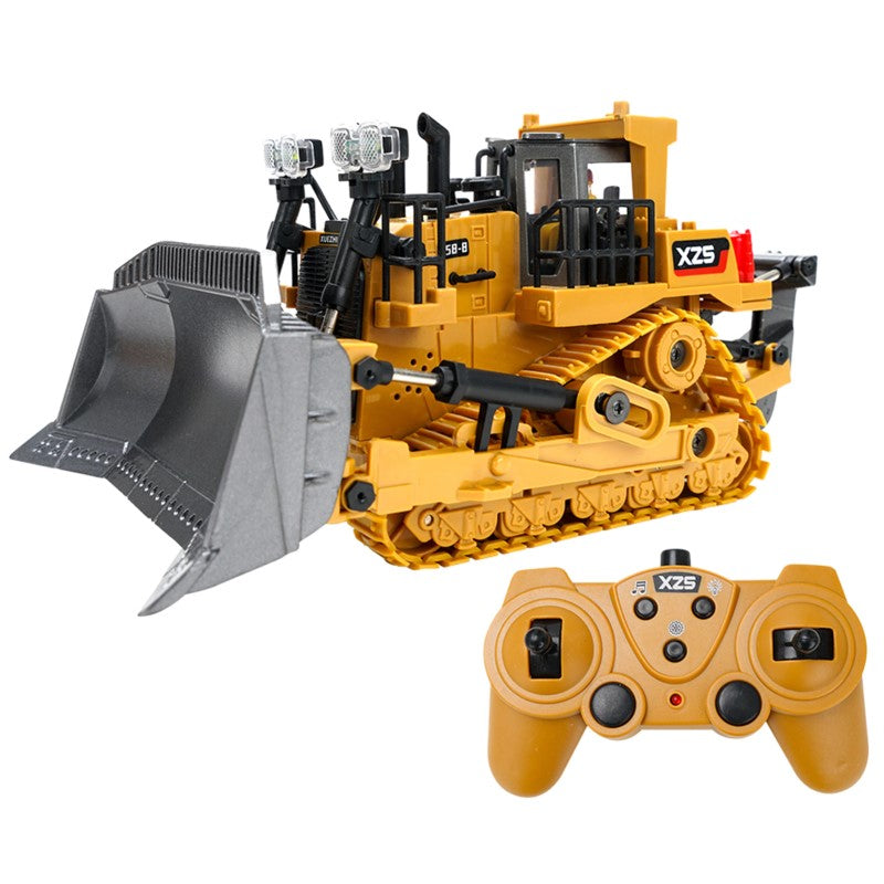 Ferngesteuerter Bulldozer für Kinder | RC Baufahrzeug 1:24