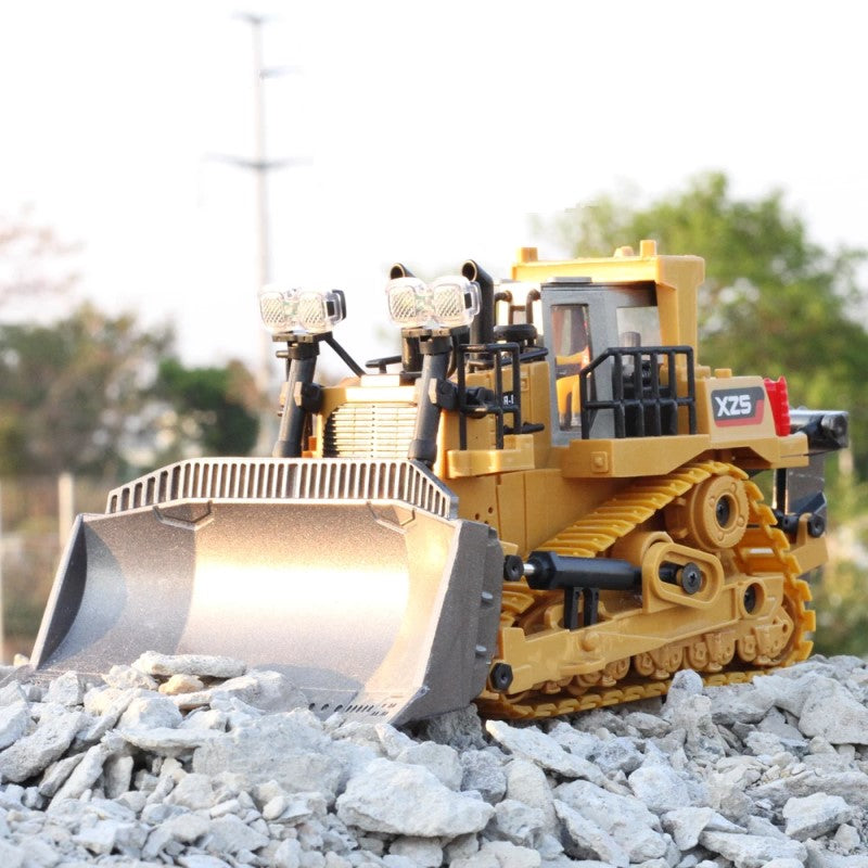 Ferngesteuerter Bulldozer für Kinder | RC Baufahrzeug 1:24