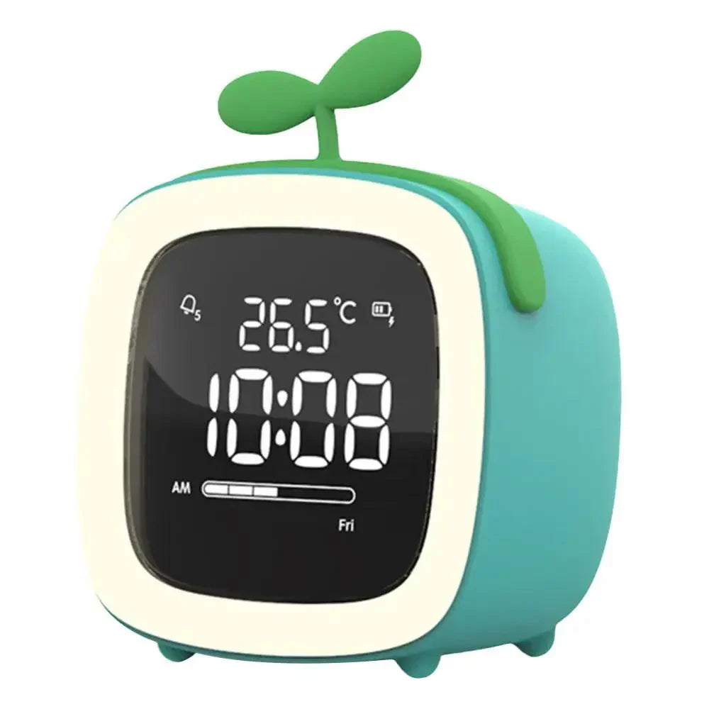 BunnyLight Kinderwecker mit Nachtlicht | Hasendesign, LED | SpielTopia