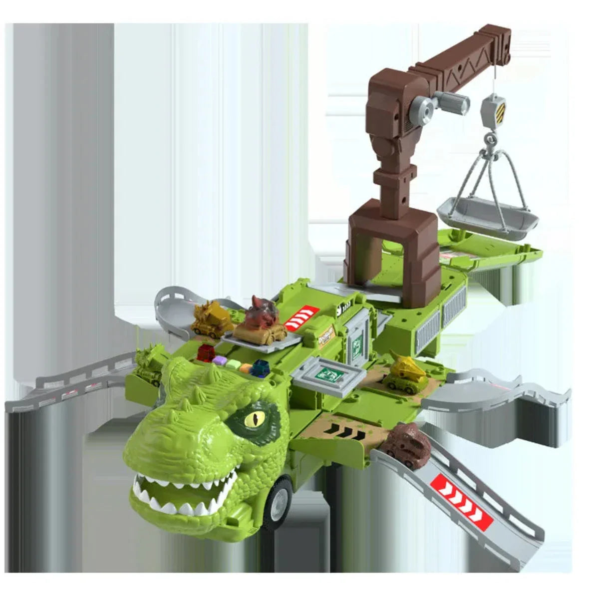 DinoRacer Dinosaurier Truck 2-in-1 für Kinder | Für kleine Dino-Fans
