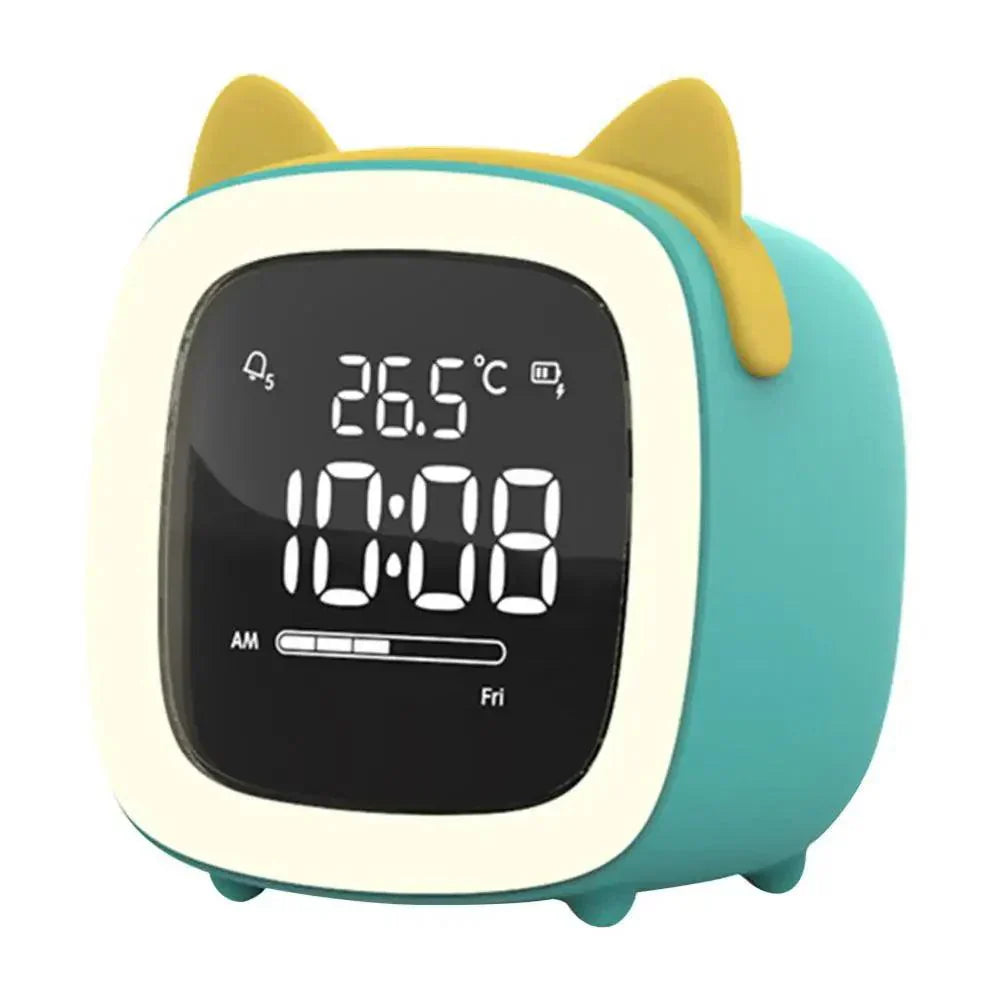 BunnyLight Kinderwecker mit Nachtlicht | Hasendesign, LED | SpielTopia