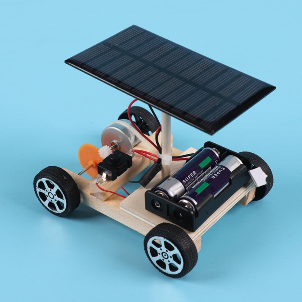 Solar-Auto Bausatz für Kinder | DIY Experimentier-Set Solarenergie