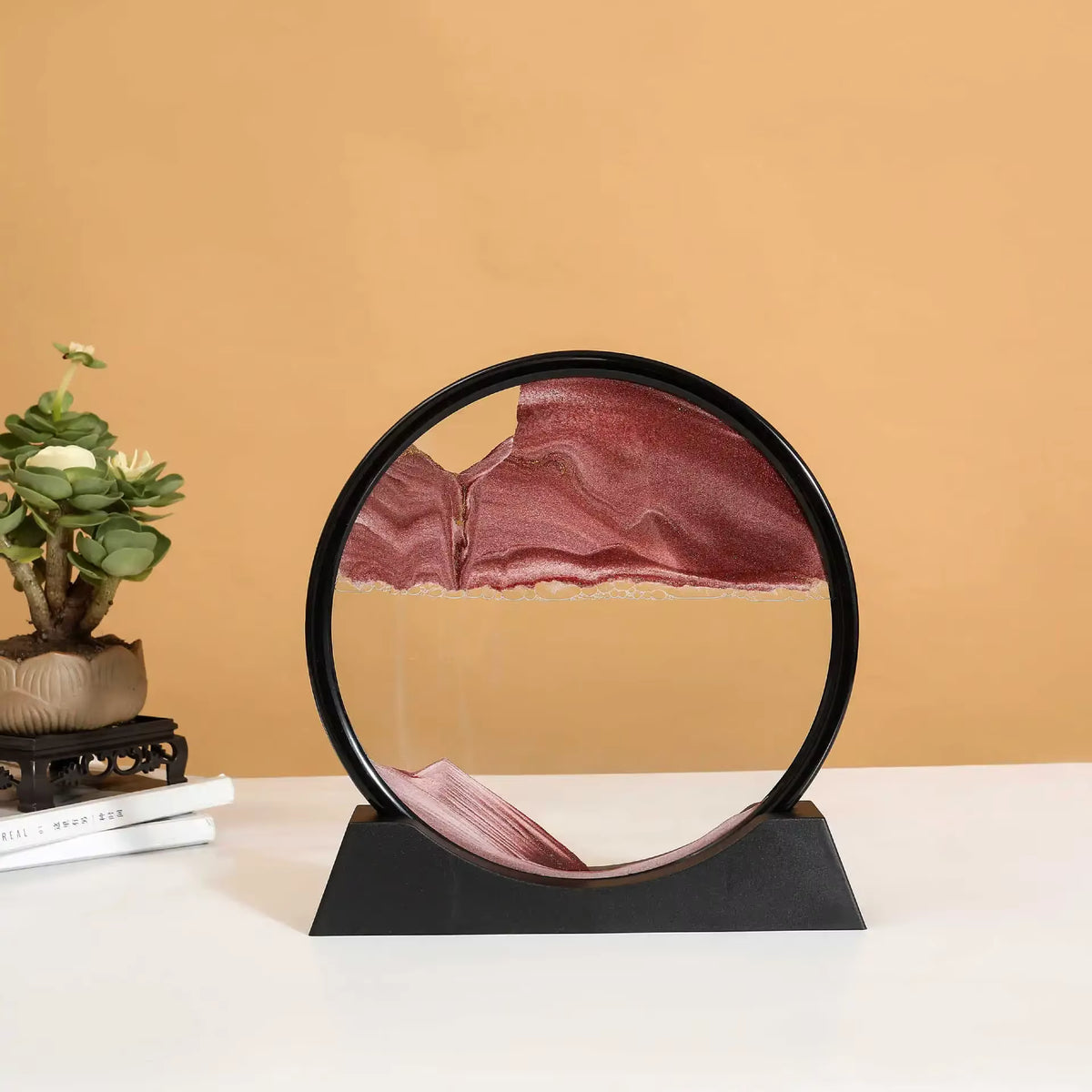 Bewegtes 3D-Sandbild Detailansicht