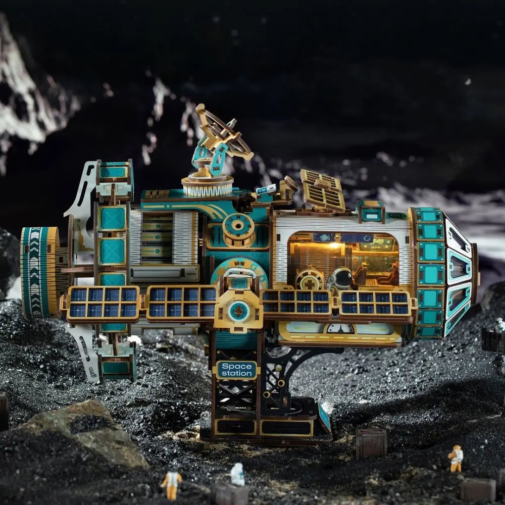 The Celestial Prism Space Station MISS IRON