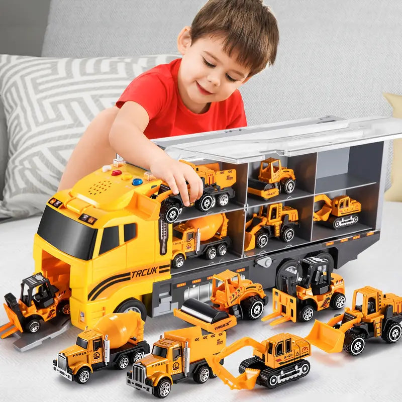 MiniMover Bau-Spielset mit Fahrzeugen für Kinder | Weckt die Fantasie