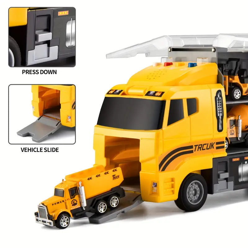 MiniMover Bau-Spielset mit Fahrzeugen für Kinder | Weckt die Fantasie