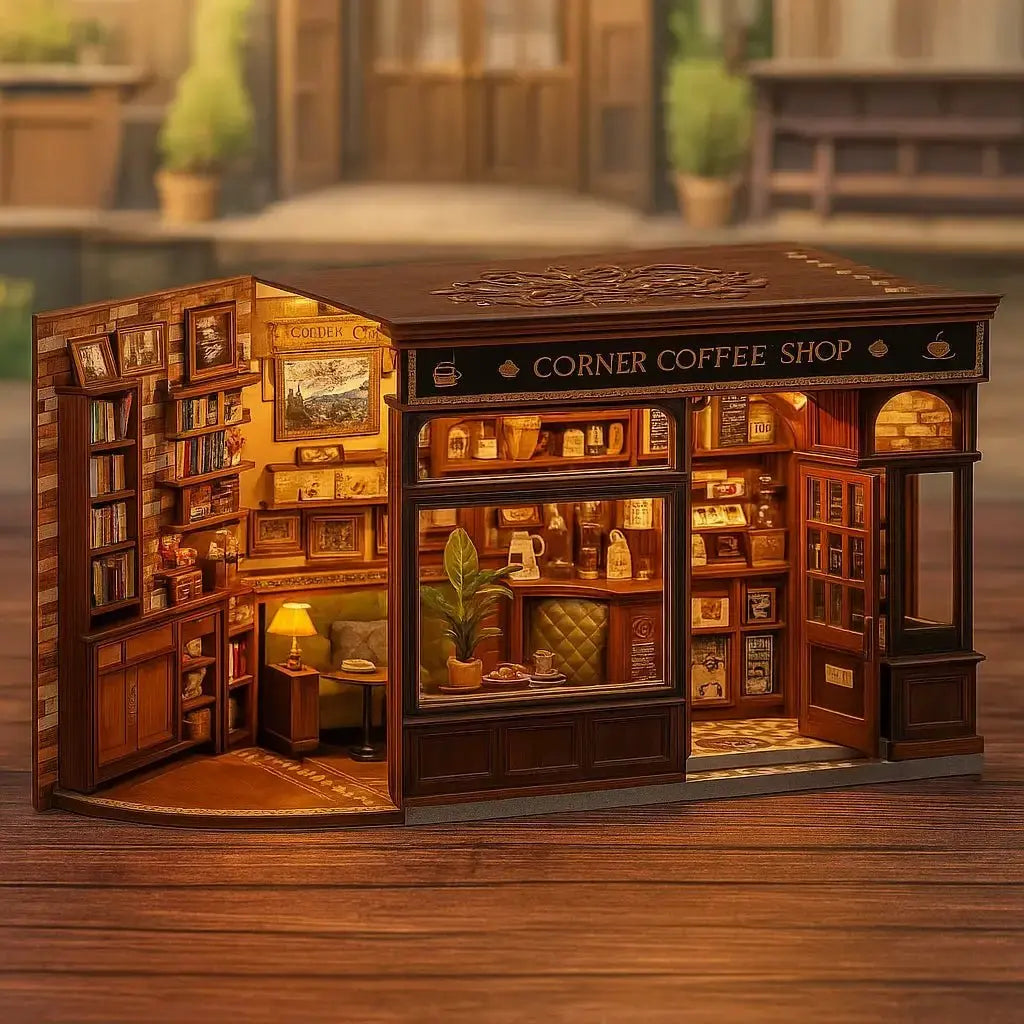 Corner Coffee Shop Puzzle - MISSIRON