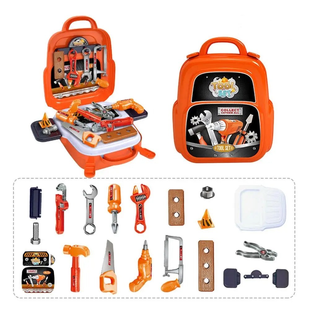 Werkzeugkoffer für Kinder | 22-teiliges Werkzeug-Spielset mit Tasche