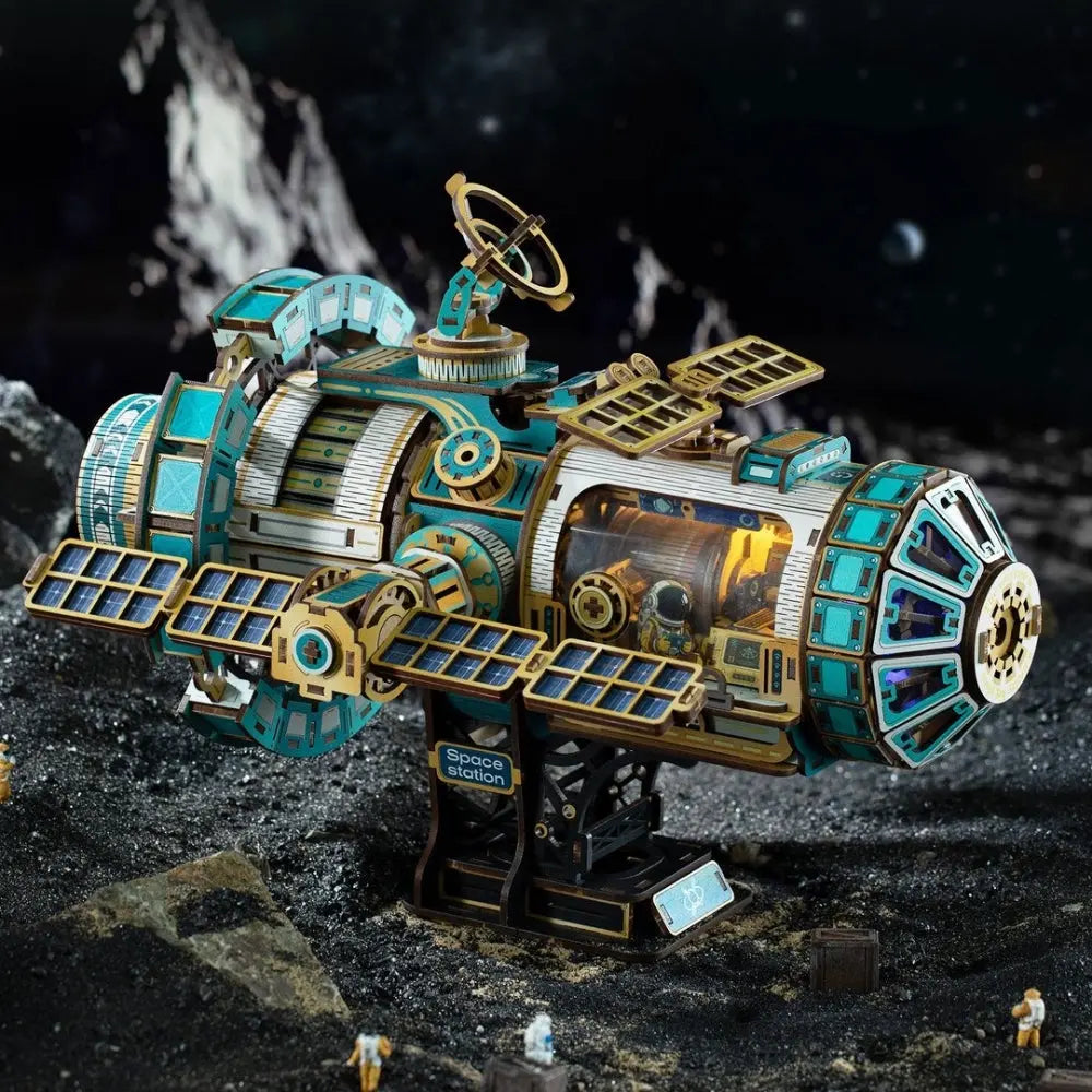 The Celestial Prism Space Station MISS IRON