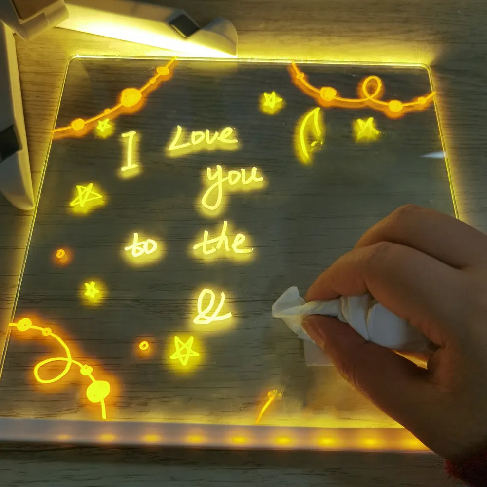 GlowNote | Magisches Zeichenlicht für Kinder – Erzeuge leuchtende Kunst