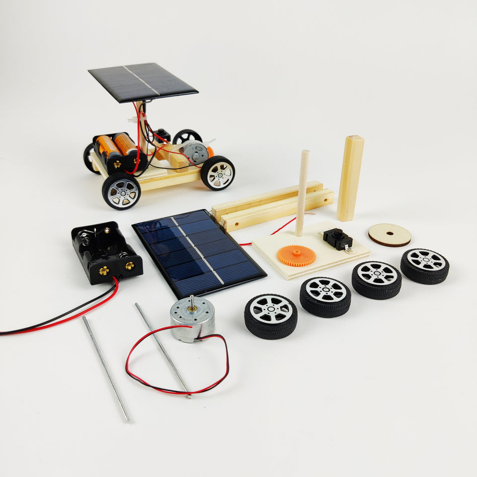 TechRace  | Entfessle den inneren Erfinder deines Kindes - Handgemachtes Rennwagen-Set