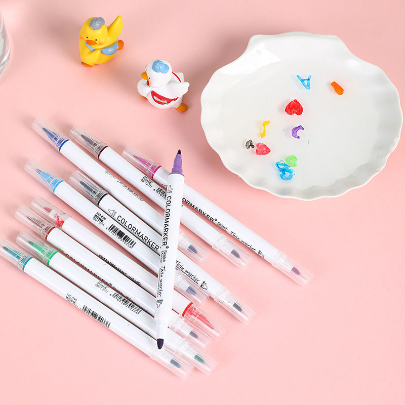 Waterpaint Magische Stifte-Set | Kunst im Wasser erschaffen - inklusive GRATIS keramischer Löffel