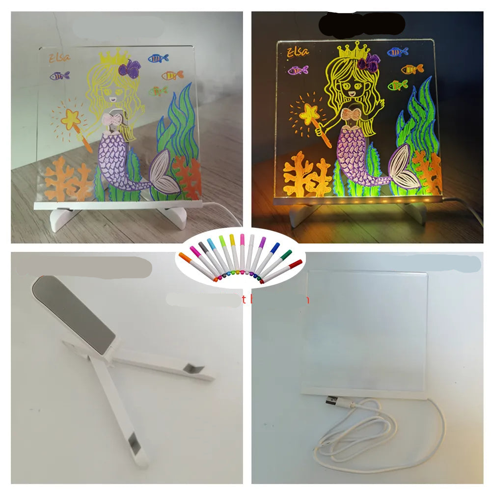 GlowNote | Magisches Zeichenlicht für Kinder – Erzeuge leuchtende Kunst