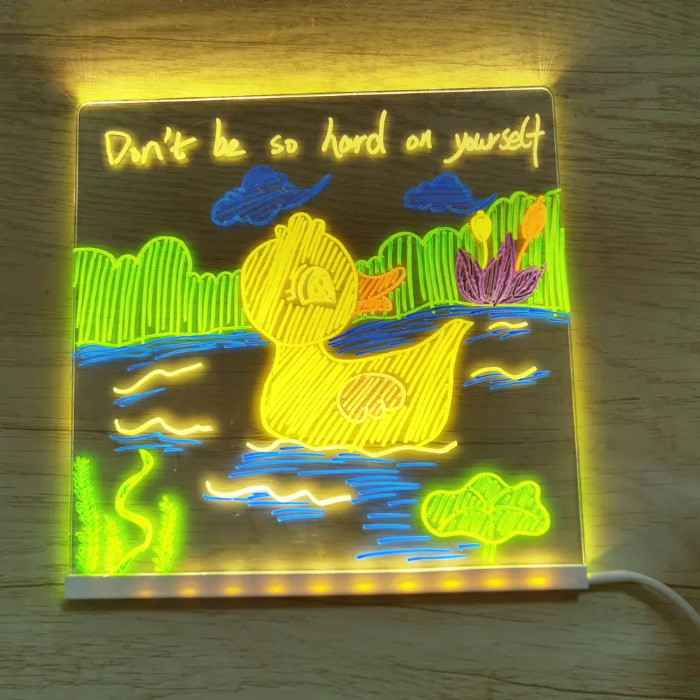 GlowNote | Magisches Zeichenlicht für Kinder – Erzeuge leuchtende Kunst