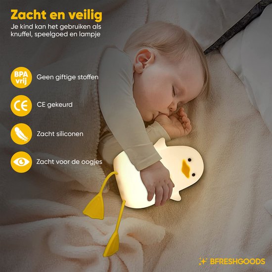 GlowBuddy Nachtlicht für Kinder | Dimmbares Silikon-Nachtlicht | SpielTopia