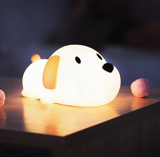 GlowBuddy Nachtlicht für Kinder | Dimmbares Silikon-Nachtlicht | SpielTopia