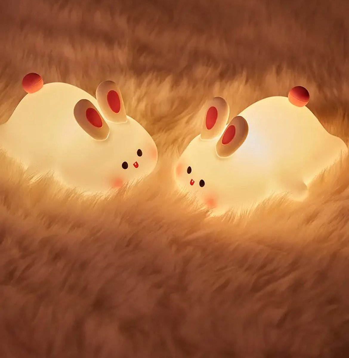GlowBuddy Nachtlicht für Kinder | Dimmbares Silikon-Nachtlicht | SpielTopia
