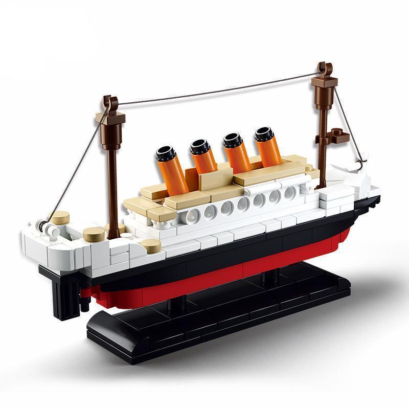 Titanic Bausteine-Set für Kinder | 194 Teile Konstruktionsspielzeug
