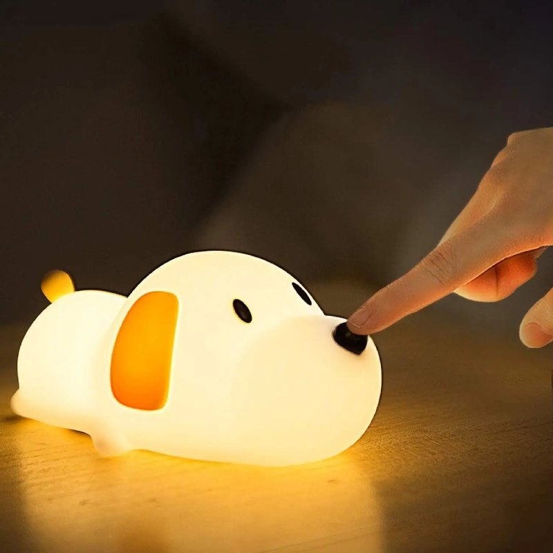 GlowBuddy Nachtlicht für Kinder | Dimmbares Silikon-Nachtlicht | SpielTopia