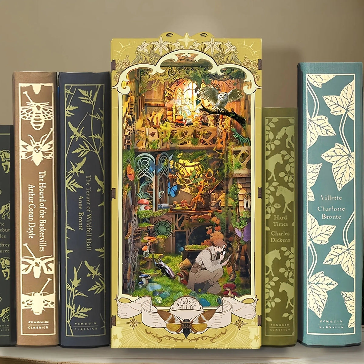 The Records of Insects DIY Book Nook MISS IRON