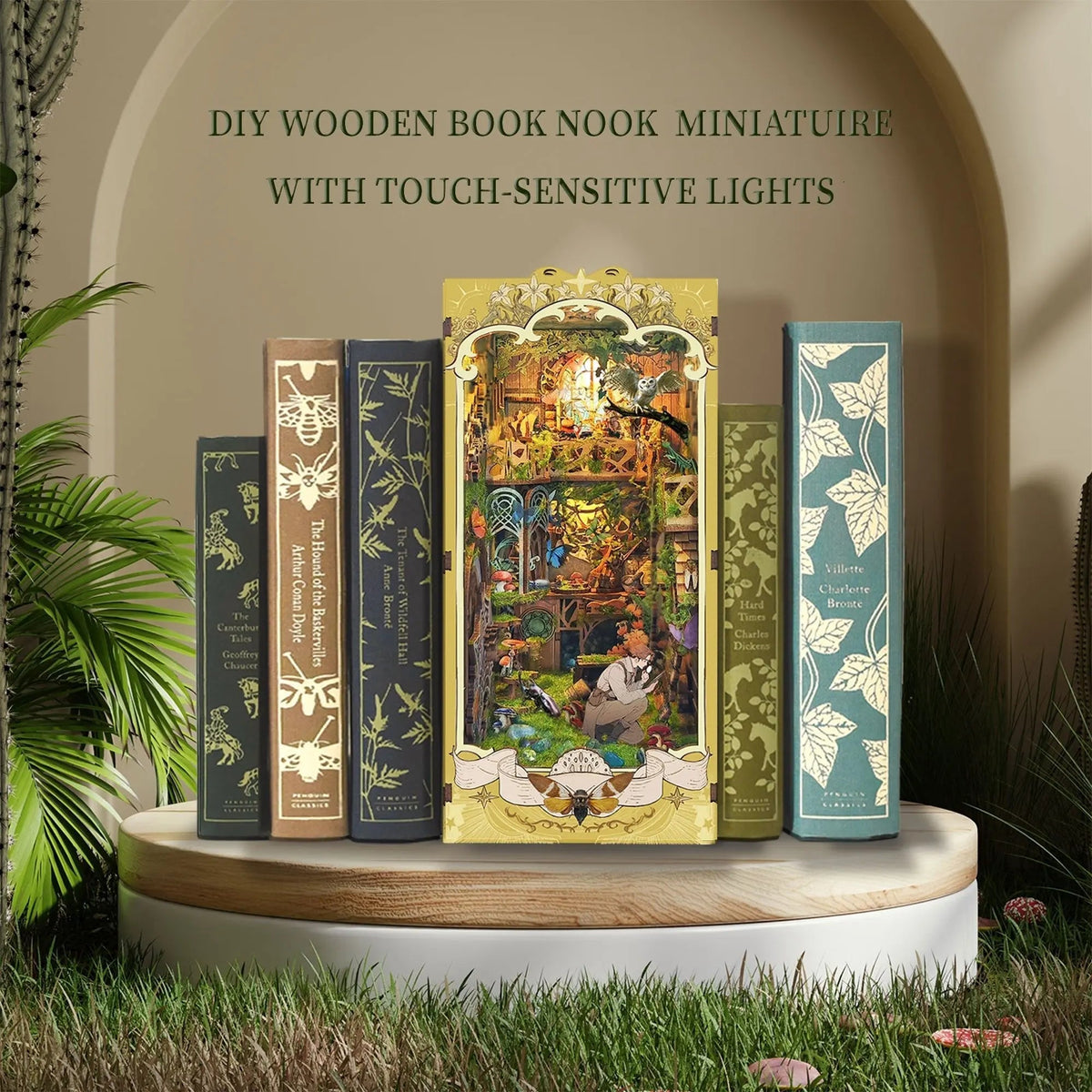 The Records of Insects DIY Book Nook MISS IRON