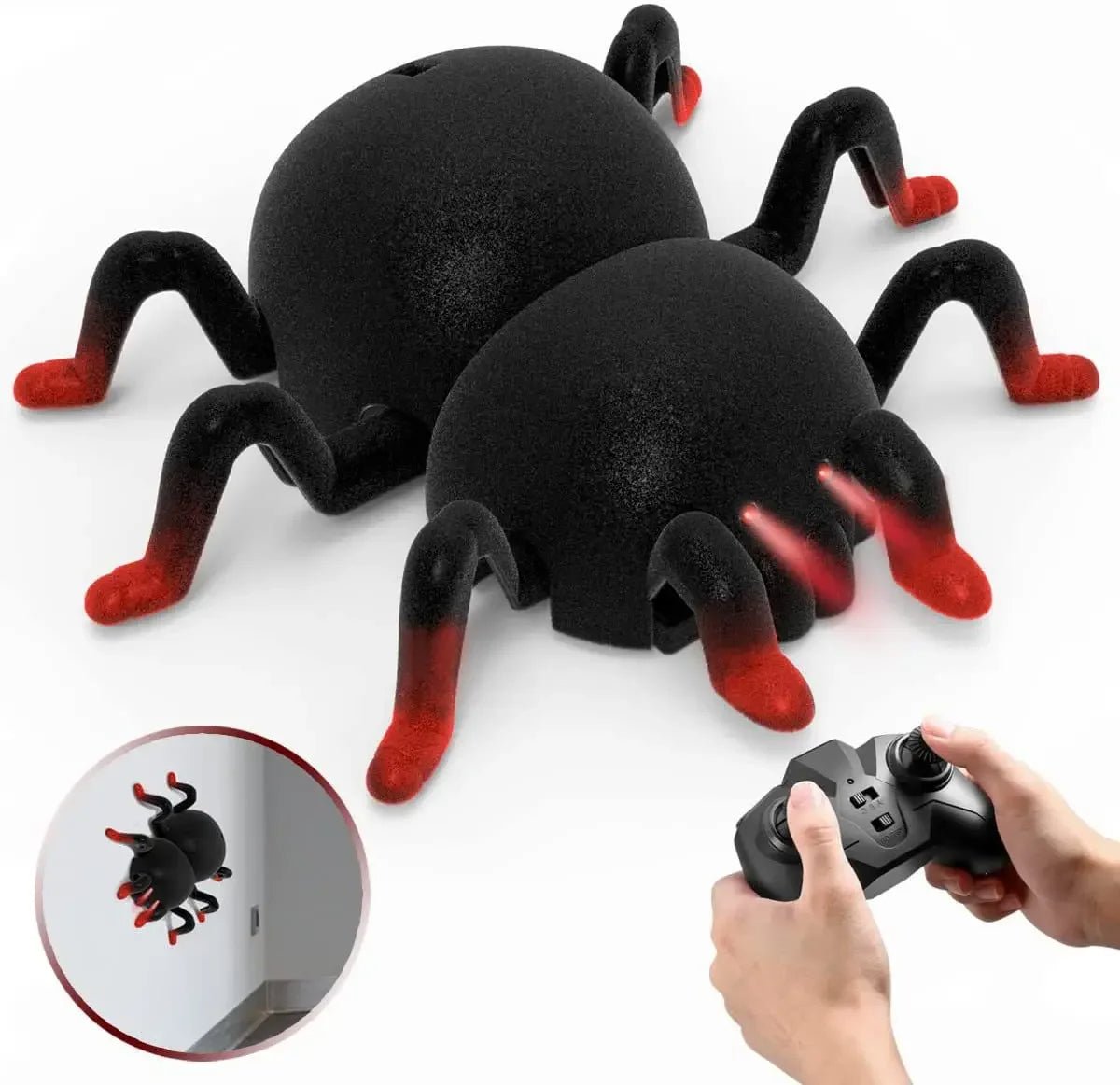 CreepyCrawler Ferngesteuerte Kletter-Spinne für Kinder | Spannung für mutige Kinder